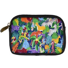 Animated Safari Animals Background Digital Camera Cases by Nexatart