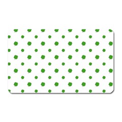 Saint Patrick Motif Pattern Magnet (rectangular) by dflcprints