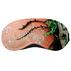 Background Stone Wall Pink Tree Sleeping Masks by Nexatart