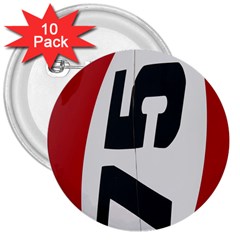 Car Auto Speed Vehicle Automobile 3  Buttons (10 Pack)  by Nexatart