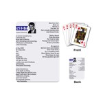 Kennedy Poem Playing Cards (Mini)  Back