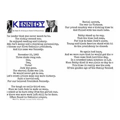 Kennedy Poem Double Sided Flano Blanket (mini)  by athenastemple