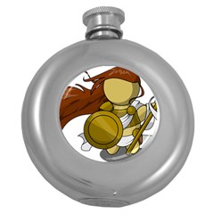 Athena Round Hip Flask (5 Oz) by athenastemple