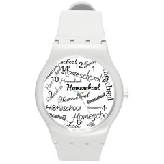 Homeschool Round Plastic Sport Watch (m)