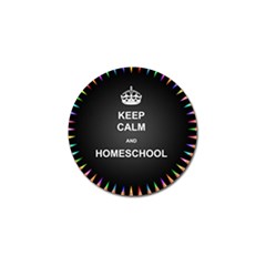 Keepcalmhomeschool Golf Ball Marker (4 Pack)