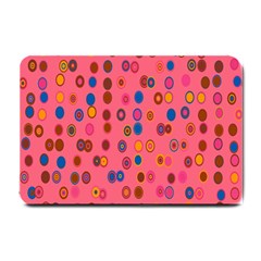 Circles Abstract Circle Colors Small Doormat 