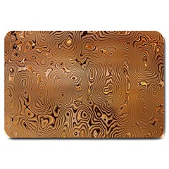 Circuit Board Pattern Large Doormat  by Nexatart