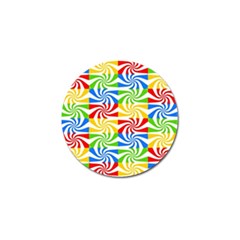 Colorful Abstract Creative Golf Ball Marker