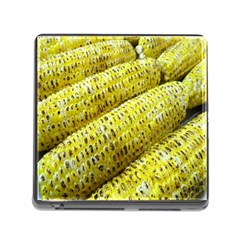 Corn Grilled Corn Cob Maize Cob Memory Card Reader (square) by Nexatart