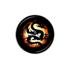 Dragon Fire Monster Creature Hat Clip Ball Marker by Nexatart