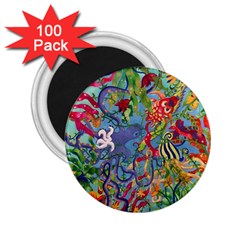 Dubai Abstract Art 2 25  Magnets (100 Pack) 