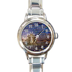 Dubai Round Italian Charm Watch