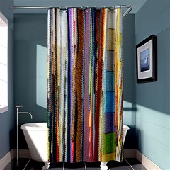 Fabric Shower Curtain 36  X 72  (stall) 