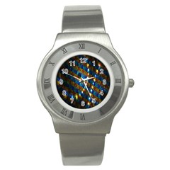 Fractal Art Digital Art Stainless Steel Watch