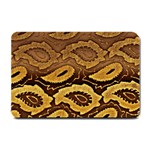 Golden Patterned Paper Small Doormat  24 x16  Door Mat