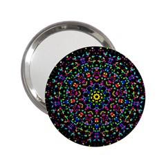 Fractal Texture 2 25  Handbag Mirrors