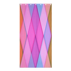 Graphics Colorful Color Wallpaper Shower Curtain 36  X 72  (stall) 