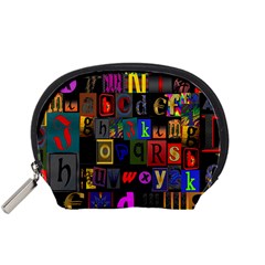 Letters A Abc Alphabet Literacy Accessory Pouches (small) 