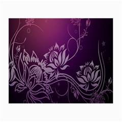 Purple Lotus Small Glasses Cloth (2-side)