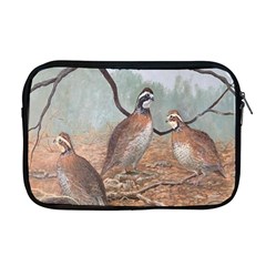 Bob White Quail Apple Macbook Pro 17  Zipper Case by digitaldivadesigns