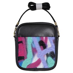 Texture Pattern Abstract Background Girls Sling Bags by Nexatart