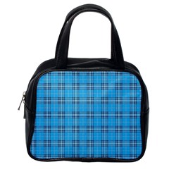 The Checkered Tablecloth Classic Handbags (one Side) by Nexatart