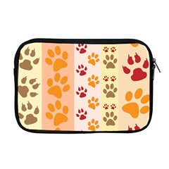 Paw Print Paw Prints Fun Background Apple Macbook Pro 17  Zipper Case by Amaryn4rt