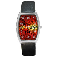 Board Conductors Circuits Barrel Style Metal Watch