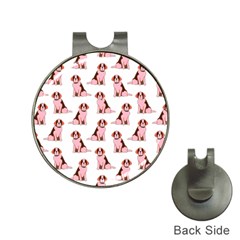 Dog Animal Pattern Hat Clips With Golf Markers