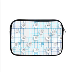 Icon Media Social Network Apple Macbook Pro 15  Zipper Case by Amaryn4rt