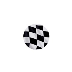 Flag Chess Corse Race Auto Road 1  Mini Buttons