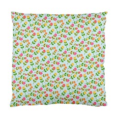 Flowers Roses Floral Flowery Standard Cushion Case (two Sides) by Amaryn4rt