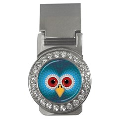 Bird Eyes Abstract Money Clips (cz)  by Amaryn4rt