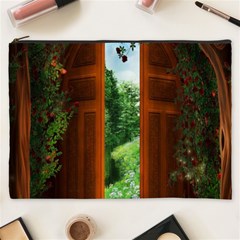 Beautiful World Entry Door Fantasy Cosmetic Bag (xxxl)  by Amaryn4rt