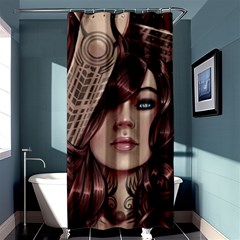 Beautiful Women Fantasy Art Shower Curtain 36  X 72  (stall) 