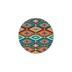 African Tribal Patterns Golf Ball Marker (4 Pack)