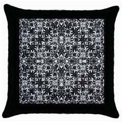 Modern Oriental Pattern Throw Pillow Case (black)