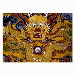 Chinese Dragon Pattern Large Glasses Cloth by Amaryn4rt