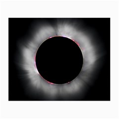 Solar Eclipse Small Glasses Cloth (2-side) by Amaryn4rt