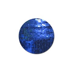 Blue Sequins Golf Ball Marker (10 Pack)