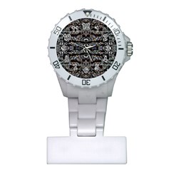 Black Diamonds Plastic Nurses Watch