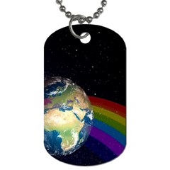 Earth Dog Tag (one Side)