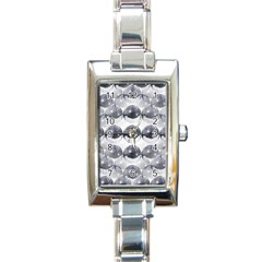 Disco Balls Rectangle Italian Charm Watch