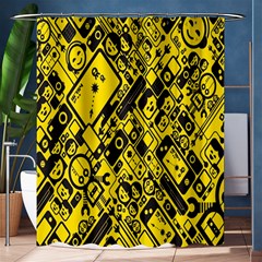 Test Steven Levy Shower Curtain 60  X 72  (medium) 