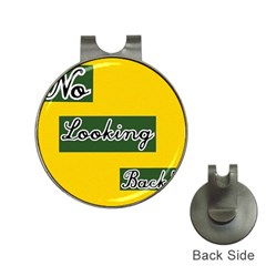 No Looking Back Hat Clips With Golf Markers