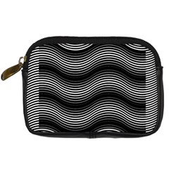 Two Layers Consisting Of Curves With Identical Inclination Patterns Digital Camera Cases