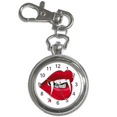 Mouth Jaw Teeth Vampire Blood Key Chain Watches