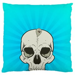 Skull Ball Line Schedule Standard Flano Cushion Case (one Side)