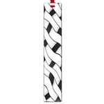 Black And White Pattern Large Book Marks Front