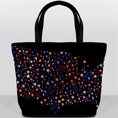 America Usa Map Stars Vector  Bucket Bags